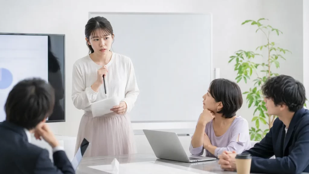 説明が下手なhspの女性